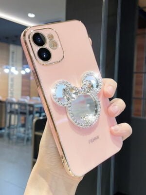 Premium 'Gloss Bear Case' for - iPhone 11 - PINK
