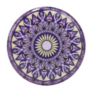 Purple Trival Phone Sticker