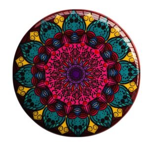 Maroon Trival Phone Sticker