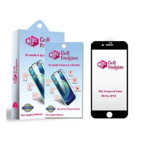 10 Pack Tough Glass Defend For Apple iPhone 6P/6sP/7P/8 Plus-Black(Clear)