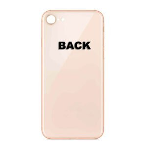 iPhone 8 Back Glass (Bigger Camera Hole) - Gold