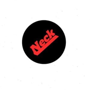 Neck Phone Sticker-Black And Red