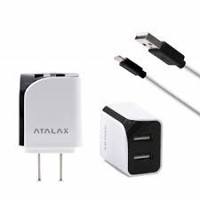ATALAX Travel Charger 2.1 A With Micro USB/V9 Cable Model(X-2)