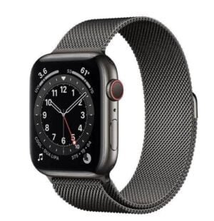 Apple Watch Band (Milanese)-Black (38/mm/40mm)