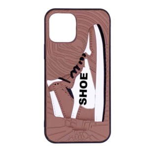Shoe Phone Case For Apple iPhone 11 – Brown