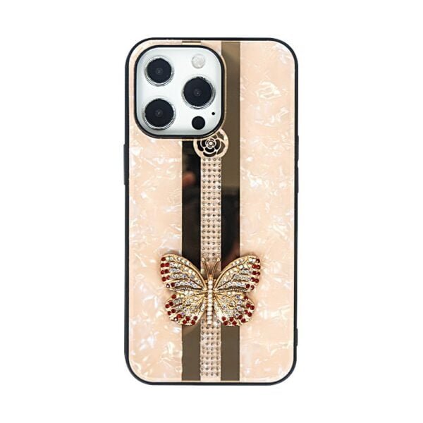 Candy Butterfly Case For iPhone 6/6sP/7/8Plus-Rose Gold
