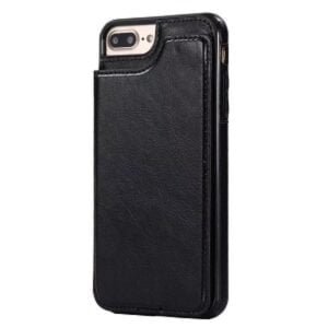 Executive Back Wallet Series For iPhone 11-Black