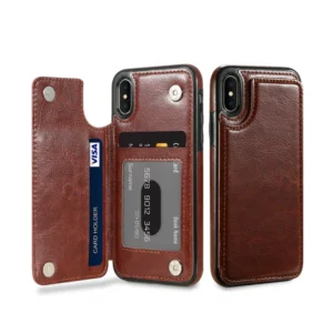 Executive Back Wallet Series For iPhone 6/6sP/7P/8 Plus-Brown