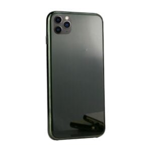 Glass Case For iPhone 11-Green