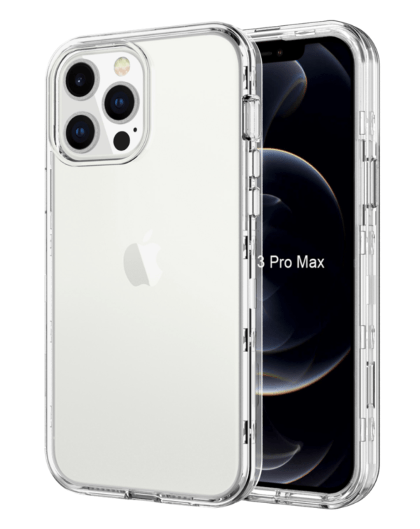Heavy Duty Clear Case For iPhone XR
