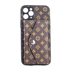 Luxurious Love Back Wallet Series For Apple iPhone 11-Brown