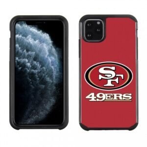 NFL Licensed San Francisco 49ers Red Textured Case for iPhone 12/13 Pro Max
