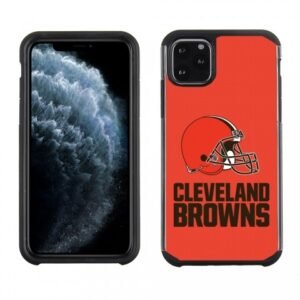 NFL Licensed Cleveland Browns Red Textured For iPhone 11