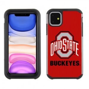 NCAA Licensed Ohio State Buckeyes Red Textured Case For iPhone 11