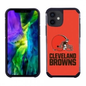 NFL Licensed Cleveland Browns Red Textured For iPhone 12/13 Pro Max