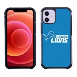 NFL Licensed Detroit Lions Blue Textured Sports Case for iPhone 11 Pro