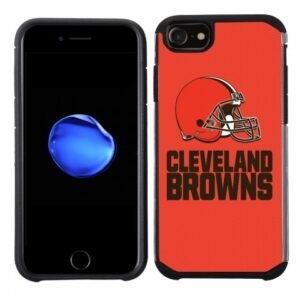 NFL Licensed Cleveland Browns Red Textured For iPhone 6/6sP/7P/8Plus