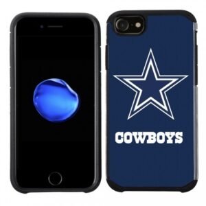 NFL Licensed Dallas Cowboys Blue Texture For iPhone 6/6sP/7P/8 Plus
