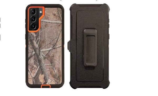 Defend Heavy Duty For SAMSUNG Glaxy S21 Plus-Orange Camo