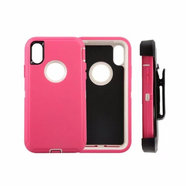 Defend Heavy Duty For Apple iPhone XR- Pink