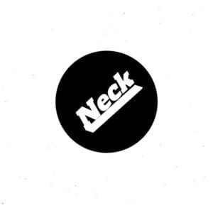 Neck Phone Sticker-Black And White