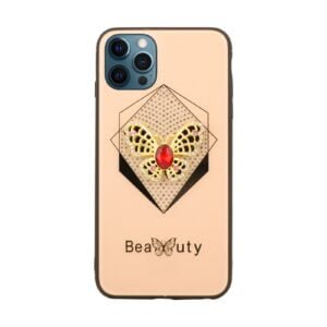 Candy Beauty Butterfly Case For iPhone 11 Pro Max-Rose Gold