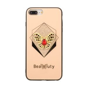 Candy Beauty Butterfly Case For iPhone 6/6S Plus/7/8Plus-Rose Gold