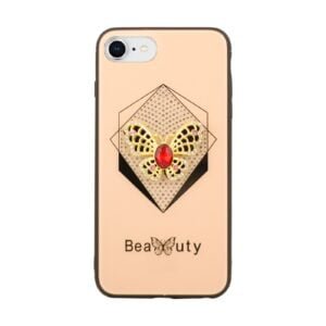 Candy Beauty Butterfly Case For iPhone 6/6S/7/8/SE2020-Rose Gold