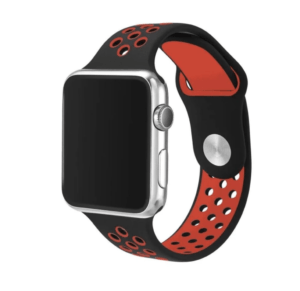 Apple Watch Band (Sports)-Red & Black (42/44mm)