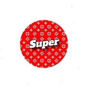 Super Love Phone Sticker (Red)