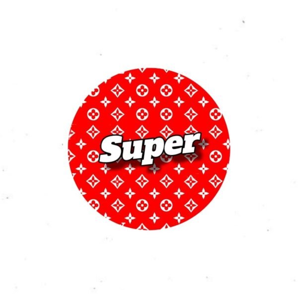 Super Love Phone Sticker (Red)