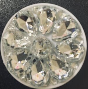 3D Diamond Phone Sticker-Silver