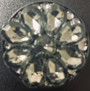 3D Diamond Phone Sticker-Black