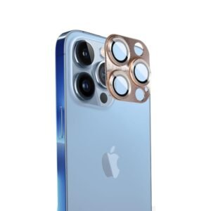 Metal Camera Lens Protector For iPhone 11-Golden
