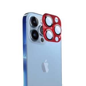 Metal Camera Lens Protector For iPhone 11 Pro-Red
