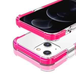 Arylic Transparent Case for iPhone 11 Pro Max-Pink
