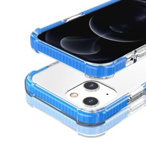 Arylic Transparent Case for iPhone 11 Pro Max-Blue