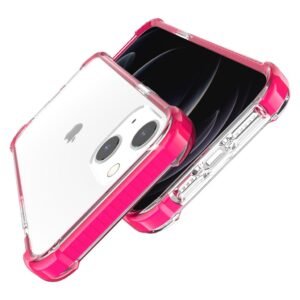 Arylic Transparent Case for iPhone 13 Pro Max-Pink