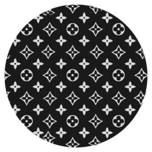 Super Love Phone Sticker-Black