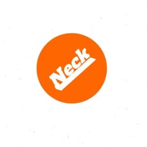 Neck Phone Sticker-Orange