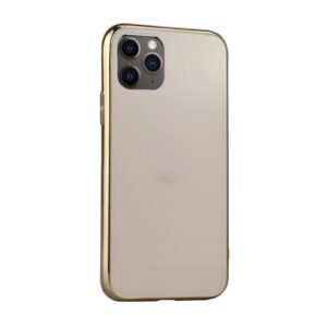 Glass Case For iPhone 11-Golden