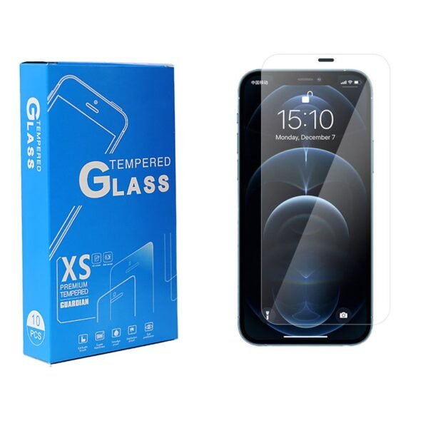 Blue (10 Pack) Tempered Glass For iPhone XR/11