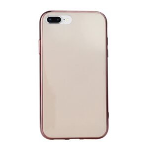 Glass Case For iPhone-6P/6sP/7P/8 Plus-Rose Gold