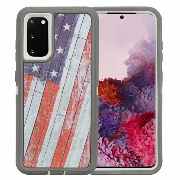 Defend Heavy Duty For SAMSUNG Galaxy S20 Ultra- U.S Flag Chemo