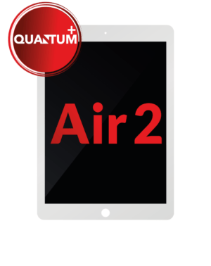 iPad Air 2 LCD Assembly - WHITE - (Sleep/Wake Sensor Flex Pre-Installed) E