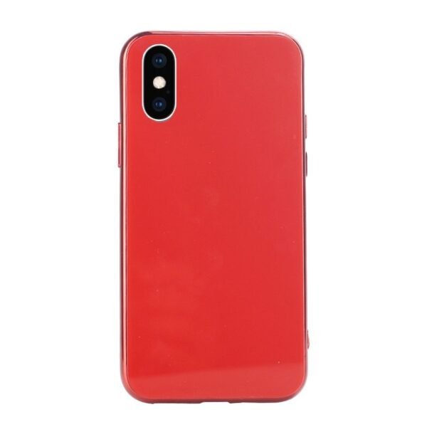 Glass Case For iPhone-XR-Red
