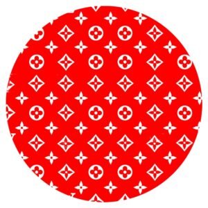 Super Love Phone Sticker-RED