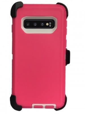 Defend Heavy Duty For SAMSUNG Glaxy S10-Pink