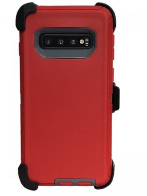 Defend Heavy Duty For SAMSUNG Glaxy S10-Red