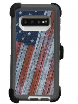 Defend Heavy Duty For SAMSUNG Galaxy S10-U.S Flag